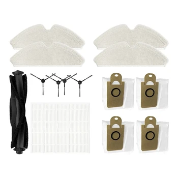 먼지 봉투 걸레 브러시 필터, Inic I9, Proscenic M7 Pro, Honiture Q6, Lenovo T1S Pro 예비 부품 액세서리 