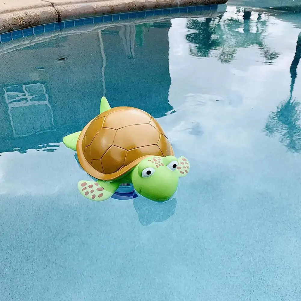 Chlorine Dispenser Cartoon Turtle Retractable Quick Floating Pool Chlorine Dispenser Swimming Pool Supplies