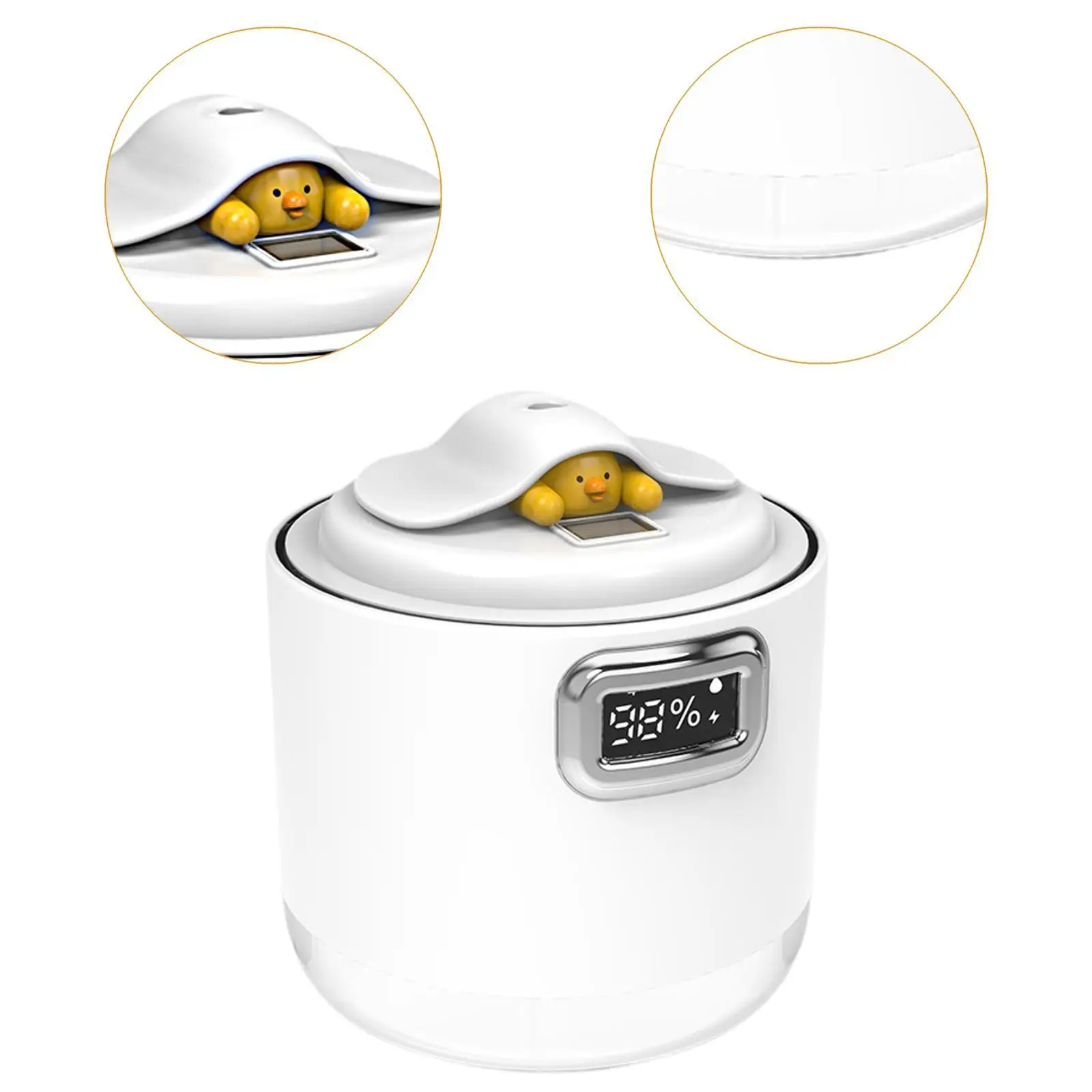 Air Humidifier 2W-4W Gift with Atmosphere Light for Bedroom Sleeping Reading