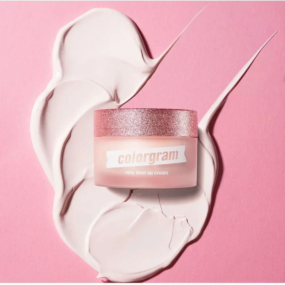 Colorgram Rosy Tone Up Cream 50ml Whitening Concealer Antioxidant Isolate Brightening Moisture Korea Skin Care Makeup Cosmetics