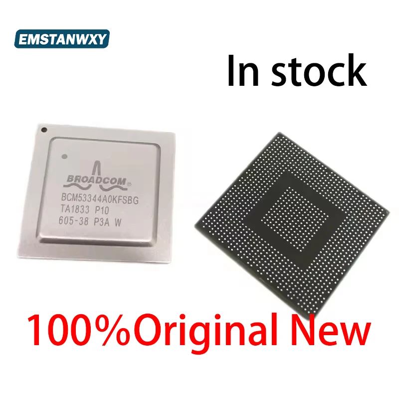 

100% New BCM53344A0KFSBLG BCM53344A0KFSBG BCM53344AOKFSBLG BCM53344AOKFSBG BGA Chipset