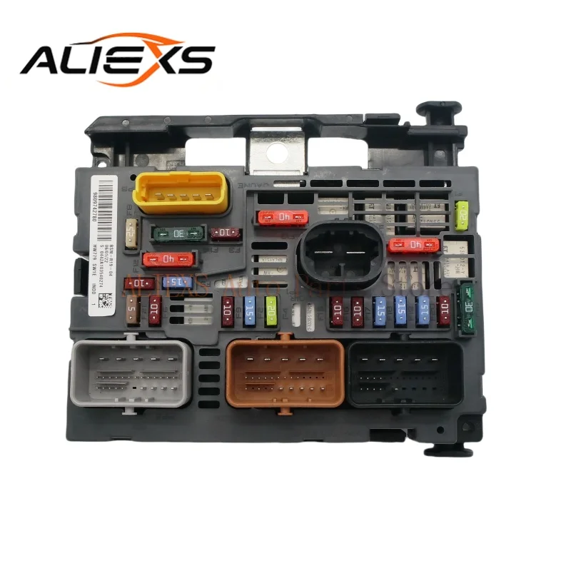 Caja de Fusibles de Alta Calidad BSM R02=R19 9675877980 para Peugeot 3008 407 308 5008 2004-2021 / Citroën C4 Picasso 2006-2013 C5 2001-2020