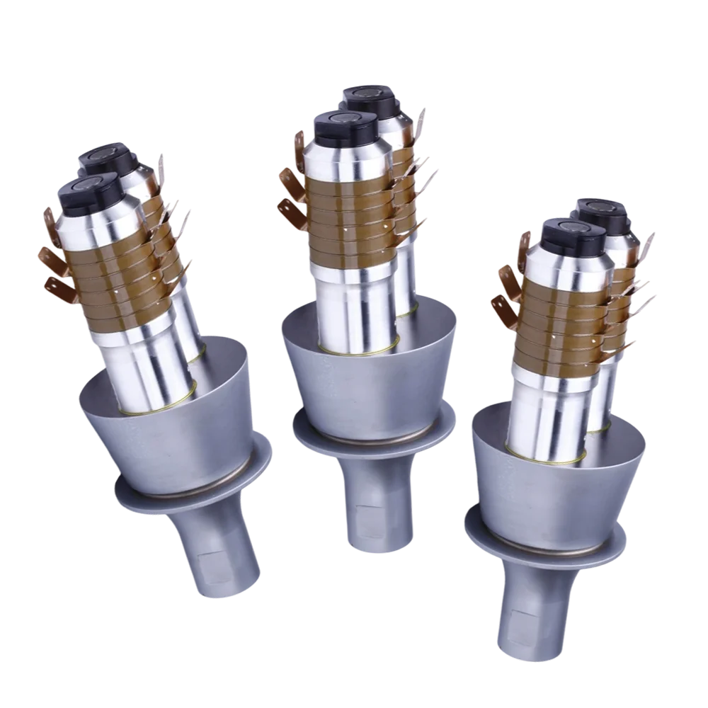 4500W高周波20kHz超音波圧電トランスデューサー振動部品、220Vプラスチック溶接機用、新品