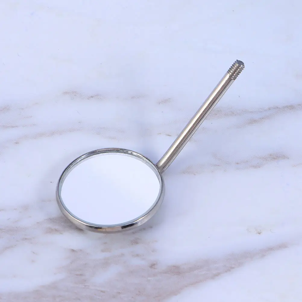 

10 шт. сменных насадок для зеркала для осмотра полости рта из нержавеющей стали, аксессуары для стоматологов, зеркало для осмотра зубов