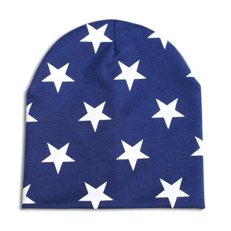 Beanie Cotton Baby Hat Girls Boys Spring Winter Star Autumn Newborn Cap Children Infant Clothes Kids Toddlers 6month To 2 Years