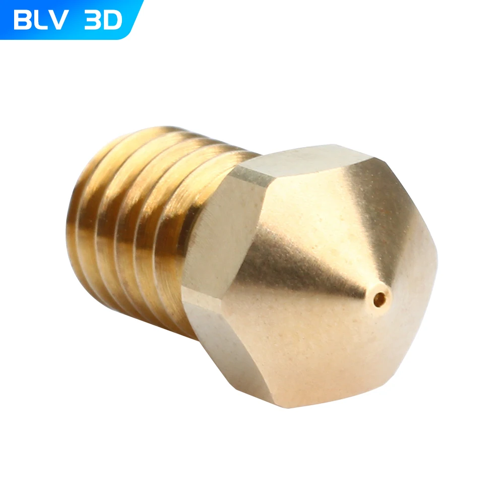 BLV T-V6 CHT Brass Nozzle Thread M6 For V6 HOTEND For V6 Heater Block High Flow Extruder DRAGON HOTNED RAPIDO TD6 MATRIX VORON