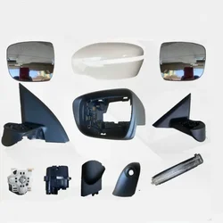 Custom for Nissan XTrail 2014-2021 Auto Rearview Mirror Left and Right Side Mirror Frame Cover Assembly