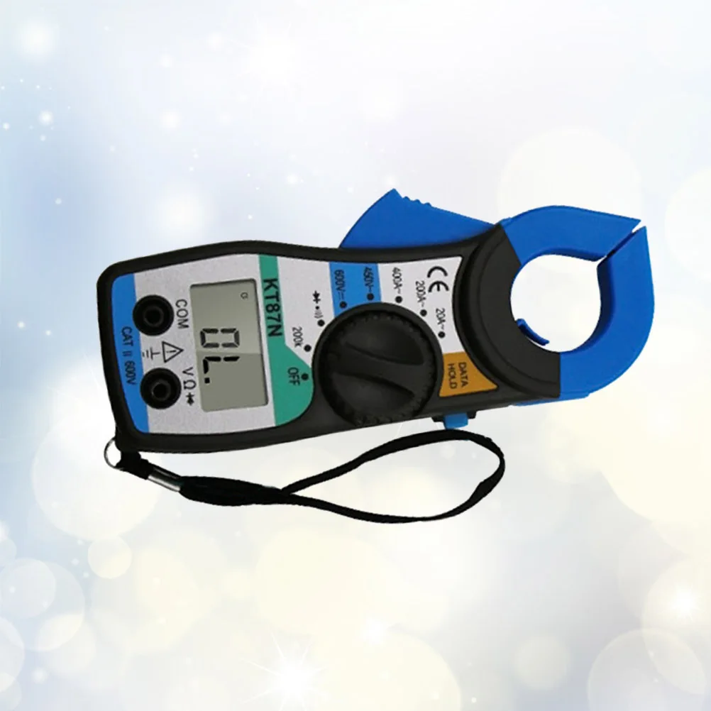 

Clamp Multimeter Ohm Tester Pincerlike Ammeter Tester Clamp Voltmeter