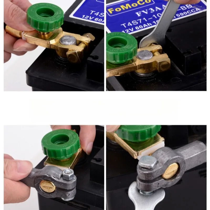 Novo interruptor universal de bateria de carro, interruptor de ligação terminal de bateria, interruptor de desligamento de bateria de carro, protetor de desconexão de corte rápido rv