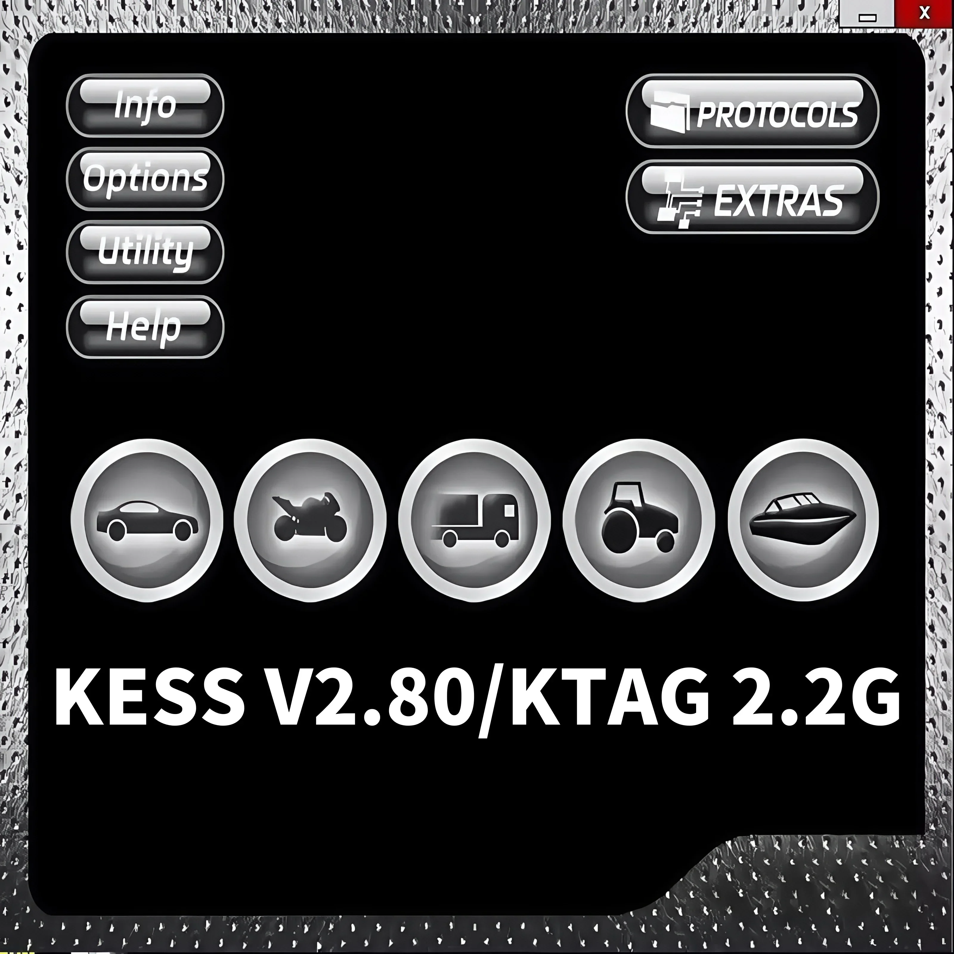 أحدث برنامج إصلاح 2024 KESS V2.80 لـ Kess V5.017 Ksuite 2.53 2.47 Ktag V2.25 الإصدار عبر الإنترنت أداة ضبط رقاقة ECU الرئيسية