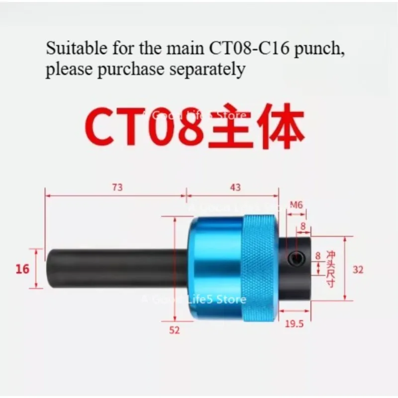 Applicable To Hexagonal Punch Rotary Turning Tool Punching Hexagonal Tool Numerical Control Lathe Punching Knife