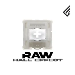 Prelubed Geonworks RAW HE Switch Gaming Keyboard RGB guide Magnetic compatible with wooting smooth low fatigue
