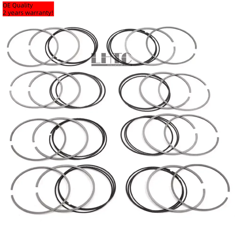 Juego de 8x anillos de pistón para mercedes-benz E500 S550 SL500 W212 W221 W166 M278 4,7 T OE #   278 030 23 /17 276 030 02 24