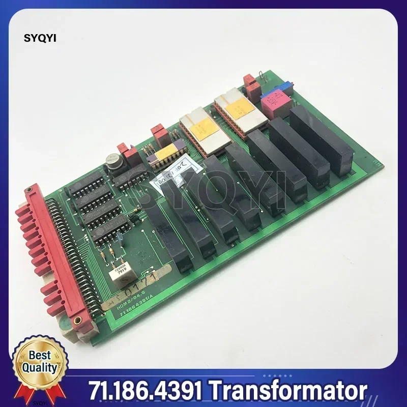 

Трансформатор лучшего качества 71.186.4391 для деталей печатного оборудования HDM 2/04.4 Heidelberg