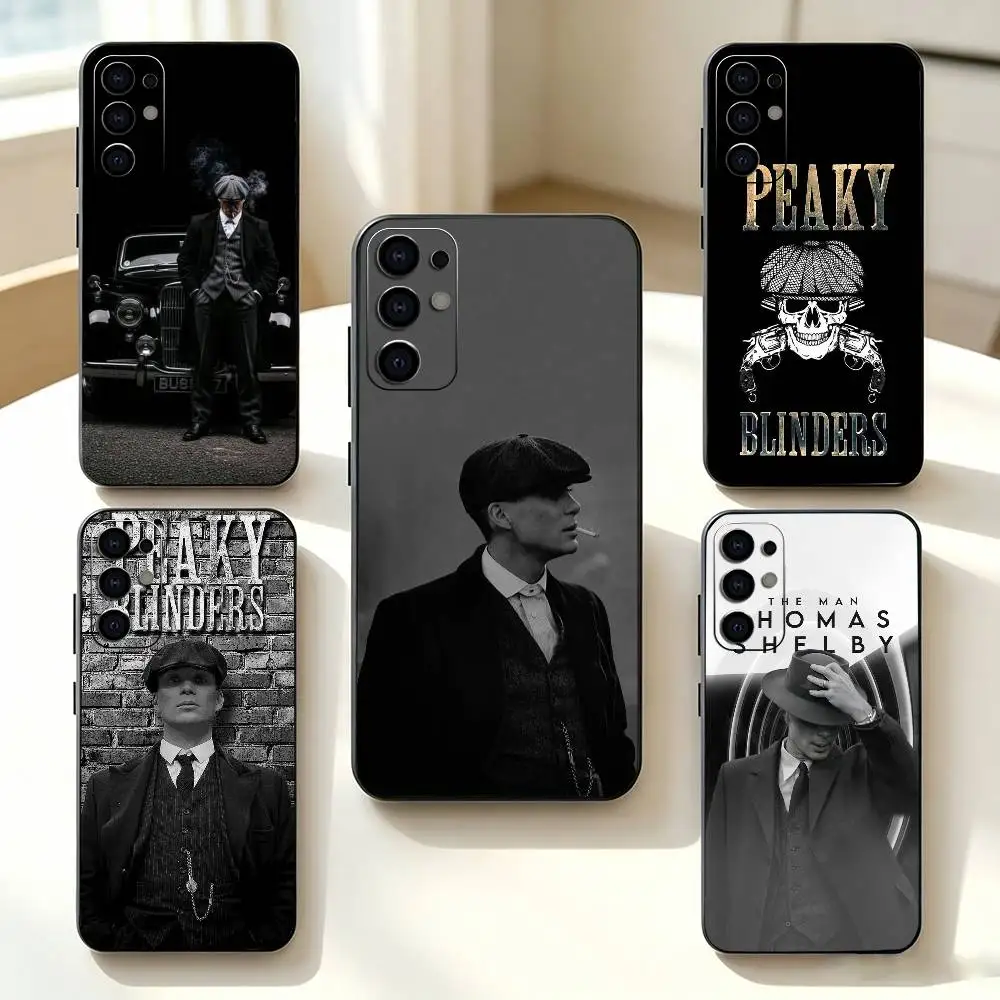 

Peaky Blinders tommy shelbys Phone Case Black Silicone Soft For Samsung S25,S24,S21,S22,S23,S30,Ultra,S20,Plus,Fe,Lite