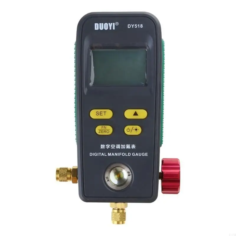 

E1PD DY518 Digital Refrigeration Pressure Gauge Air Conditioning Vacuum Pressure Test