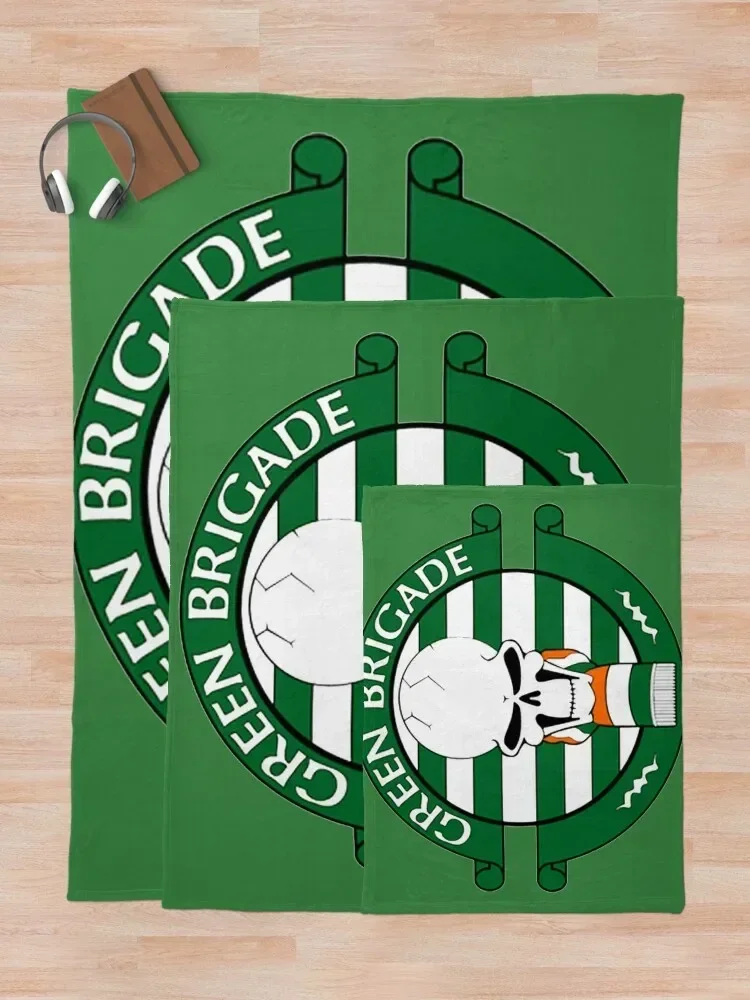 Manta Polar de la brigada Verde, mantas decorativas