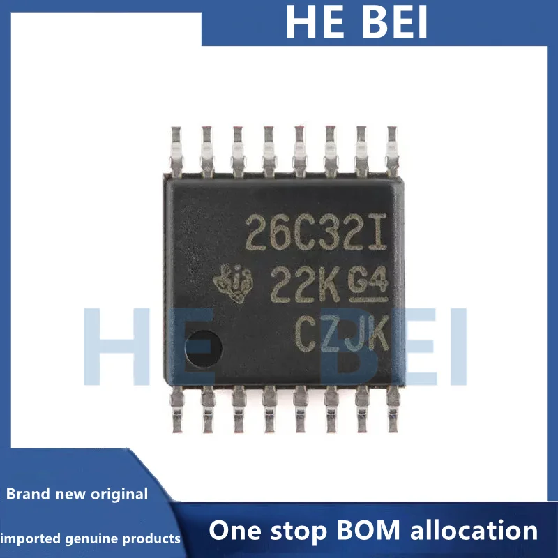 Brand new original AM26C32IPWR silk screen 26C32I package TSSOP-16 driver transceiver chip