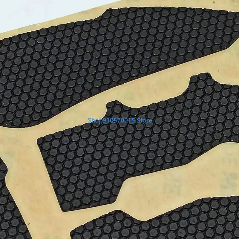 B95C DIYマウスアンチスリップエラシクス精製サイドグリップ汗抵抗性テープパッド5x5cm