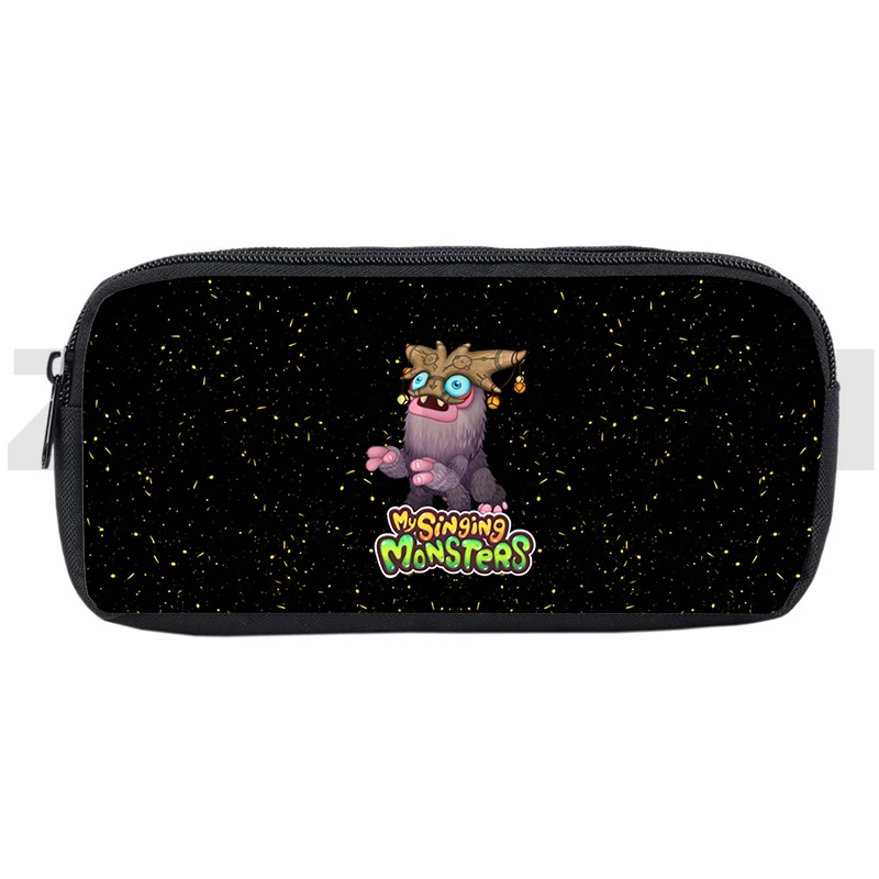 

Game My Singing Monsters 3D Cosmetic Bag Large Travel Daily Makeup Case Boys Girls Cartoon My Singing Monsters School Supplies