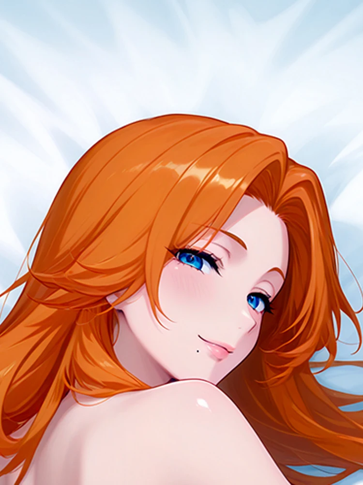 Dakimakura Anime Pillow Cover Orihime Inoue Double Sided HD Print 2WAY Life Size Anime Body Pillowcase Gifts