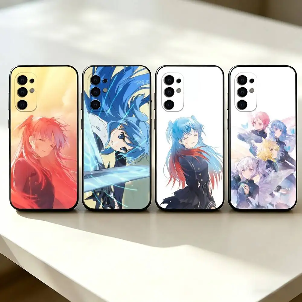 Чехол SukaSuka C-Chtholly Nota Seniorious для телефона, черный, силиконовый, мягкий, для Samsung S25, S24, S21, S22, S23, S30, Ultra, S20, Plus, Fe, Lite