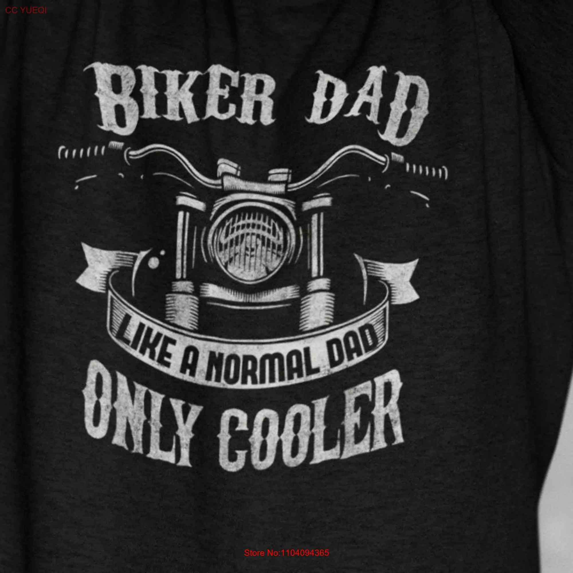 Dad's Motorcycle Crew Show Your Appreciation with the Biker Dad' Father's Day T Shirt For Dads Dad long or short sleeves