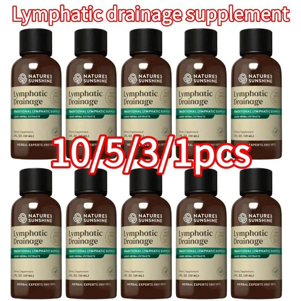 10/5/3/1 Uds suplemento de drenaje linfático producto natural sol extracto de hierbas bebida líquida mejorar la inmunidad cuidado de la salud