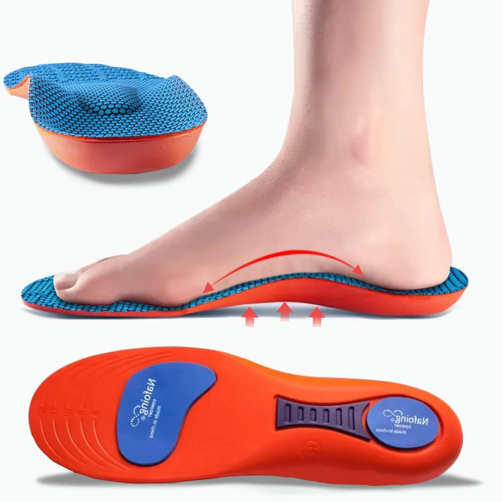 EVA Sport Insoles for Shoes Sole Shock Absorption Deodorant Breathable Running Shoes Pads for Feet Man Woman Orthopedic Insoles