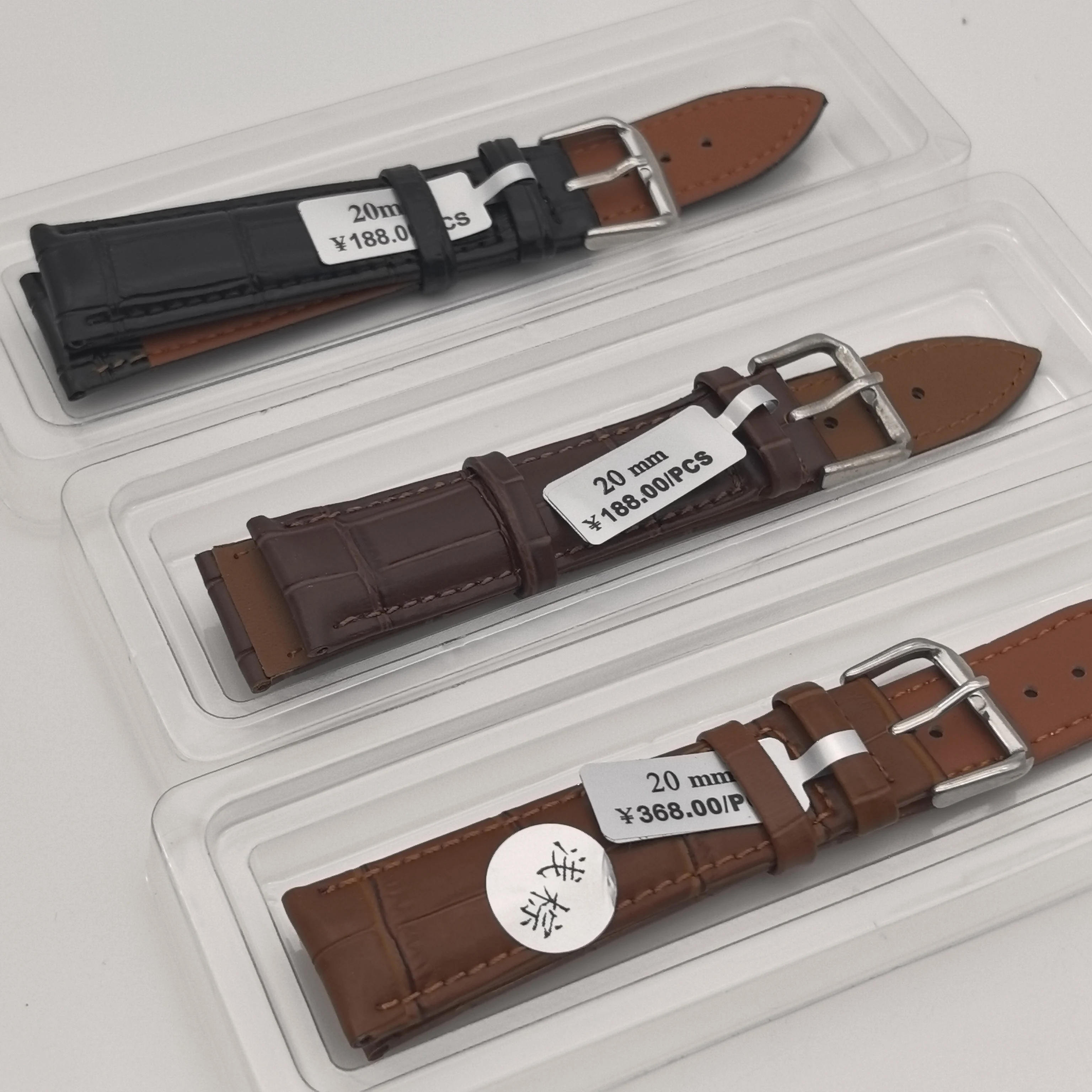 

5 шт./лот, универсальная стальная пряжка, ремешок для часов из натуральной кожи, спортивный ремень, ремешок для наручных часов, спортивный ремешок