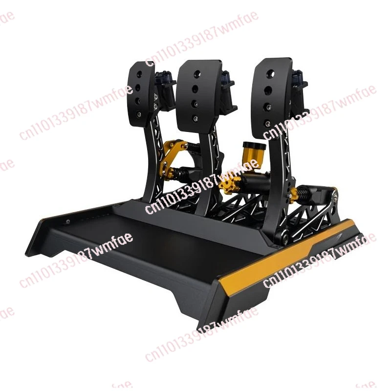

Simulated Racing Pedal Cpp EVO Vibration Double Stage Hydraulic Cylinder Pedal Game Peripheral Pressure Pedal
