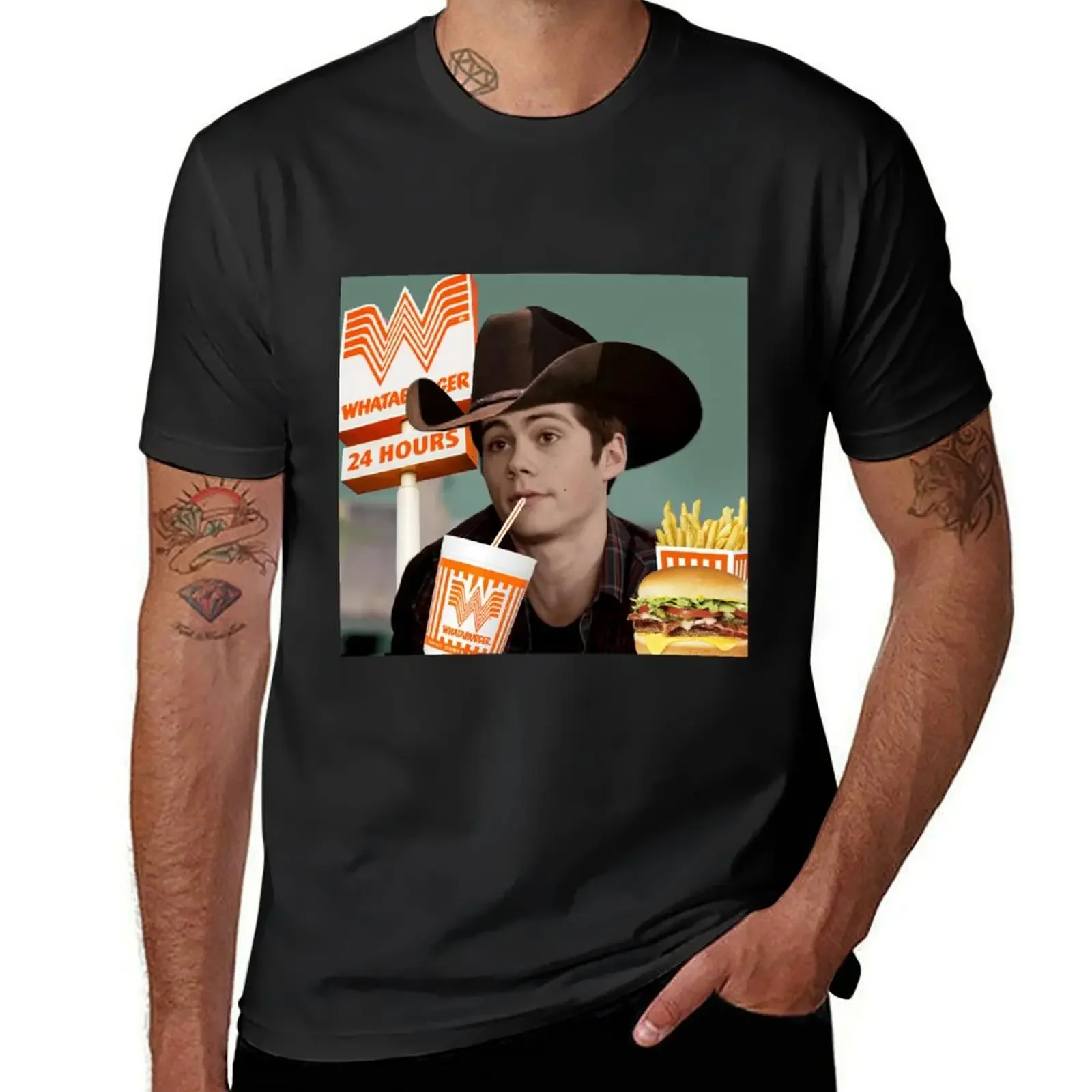 Texan Stiles T-Shirt vintage anime shirt street wear customizeds mens clothes