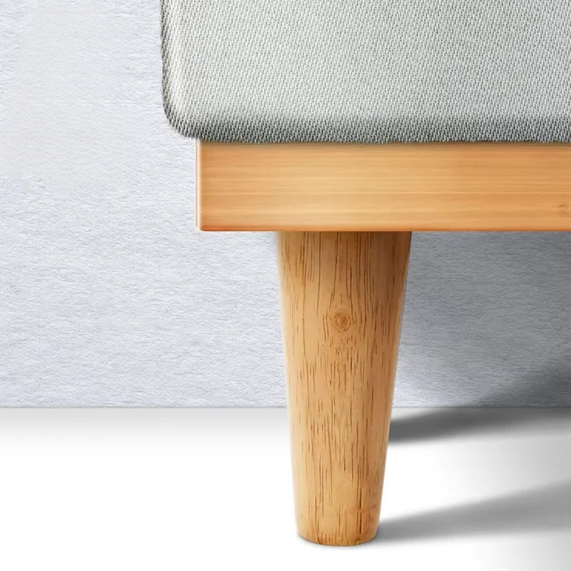 Natural Solid Wood Furniture Leg Table Feets Wooden Cabinet Table Legs Fashion Furniture Hardware Replacement for Sofa Bed