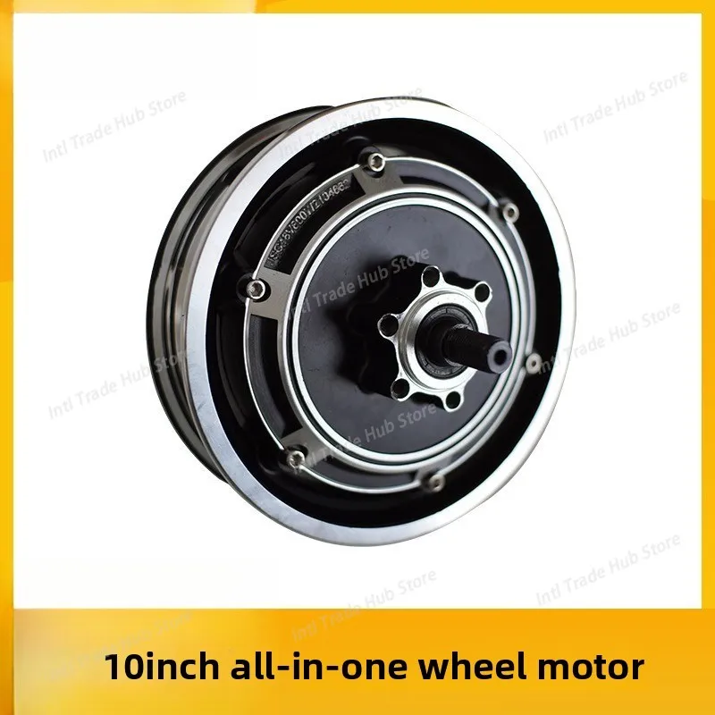 

10-inch Disc Brake Electric Scooter Hub Motor Electric Vehicle DC Brushless Motor 36V48V