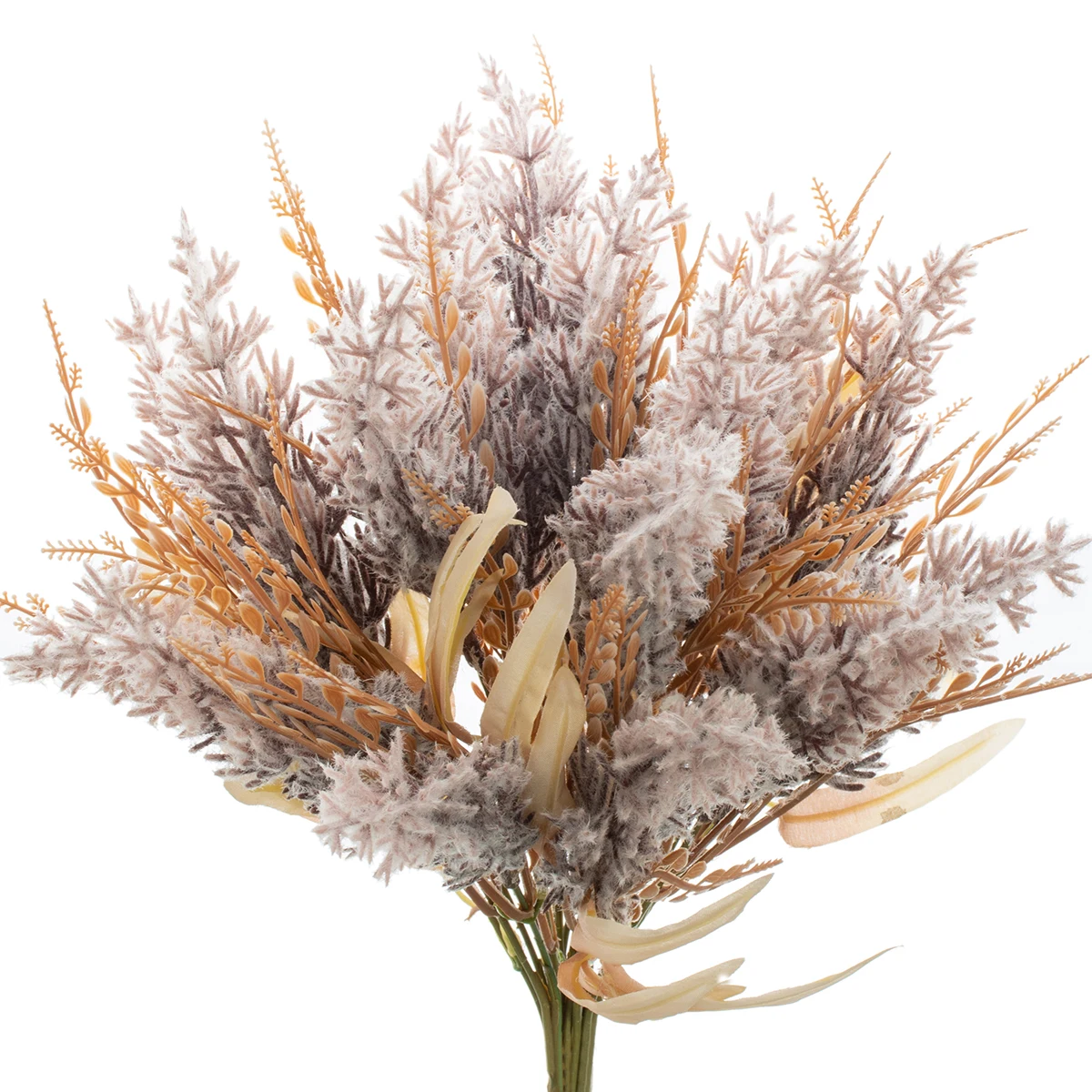 قطعة واحدة من أوراق القصب النباتية المقلدة، ديكور حديقة المنزل لحفلات الزفاف، باقة العروس، دعائم التصوير الفوتوغرافي، الأدوات المنزلية #6