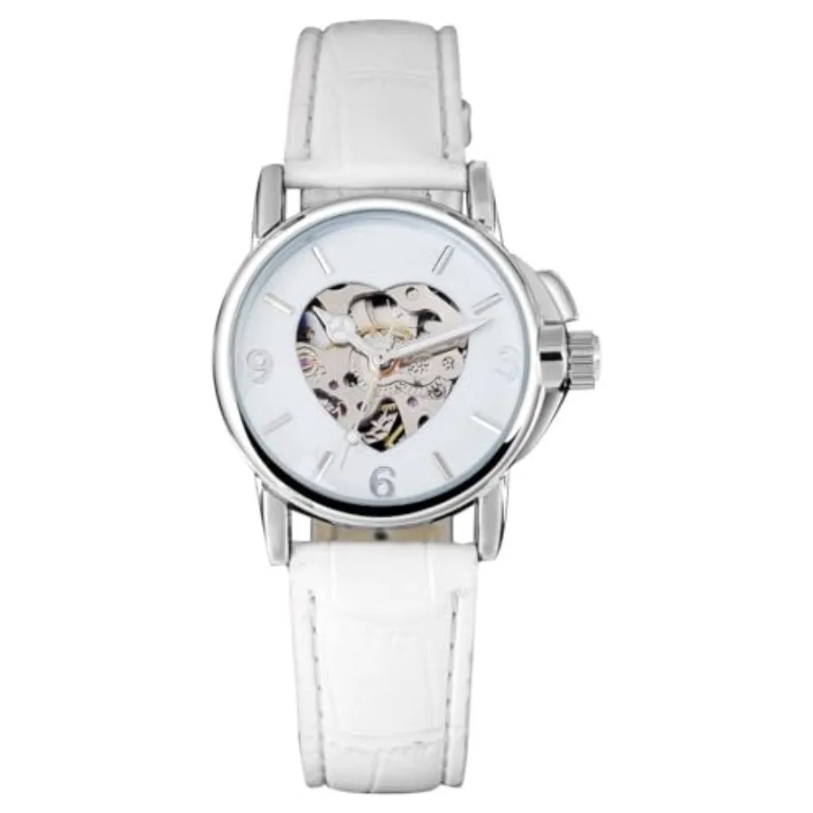 

Watches for Women Fashion Casual Dress Watch Waterproof Butterfly Skeleton Dial Automatic Mechanical Watch