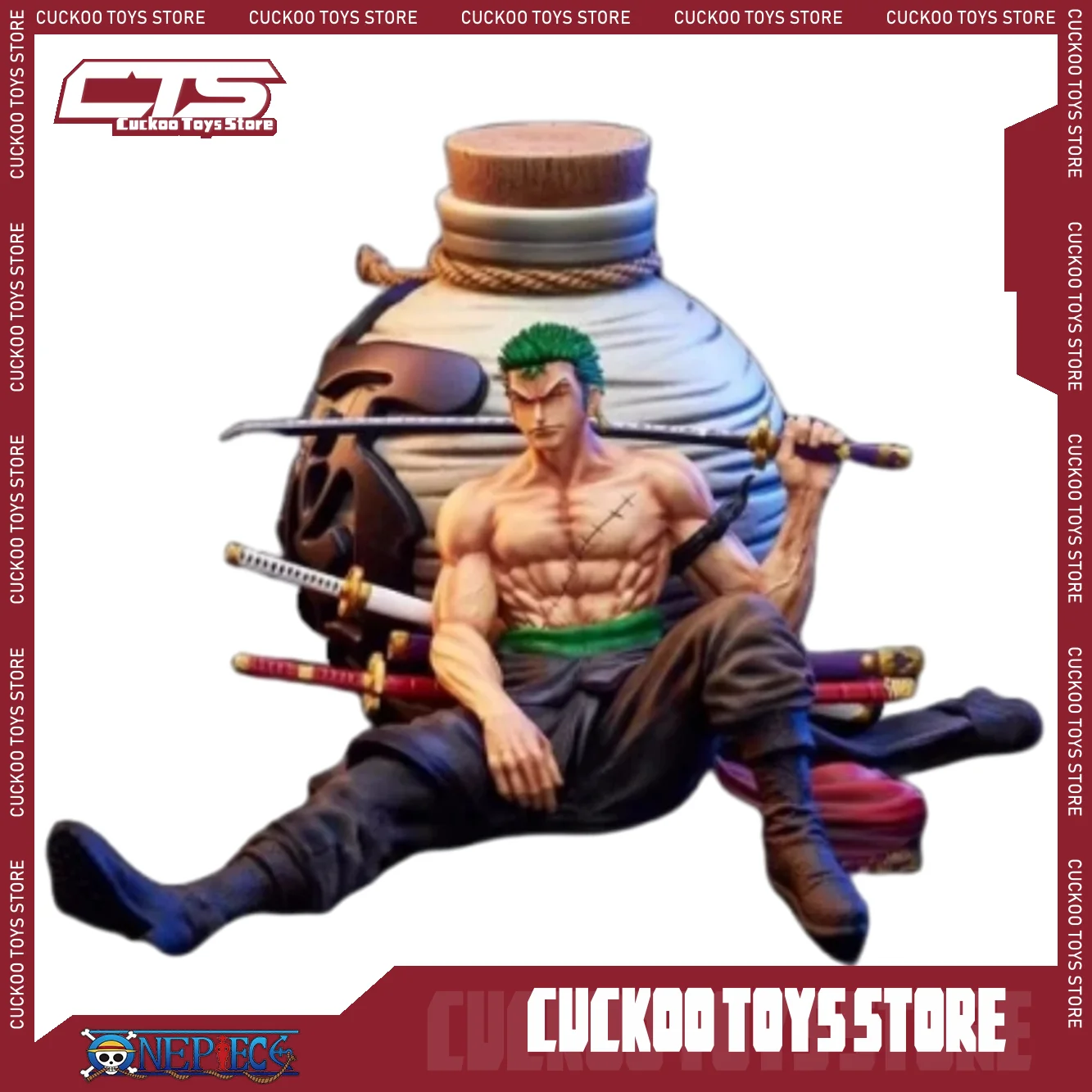 14cm One Piece Figures Roronoa Zoro Figure Anime Pvc Gk Figurine Model Doll Collection Room Decoration Ornament Toy Gift