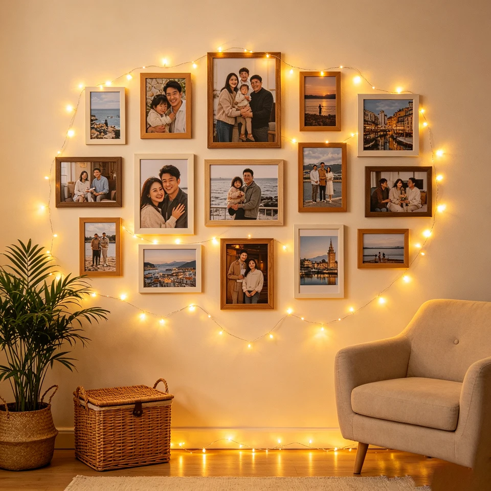 LED Photo Clip Lights String 2M/5M/10M Fairy Lights Battery Box Garland Bedroom Home Party Photo Wall Wedding Christmas Decor