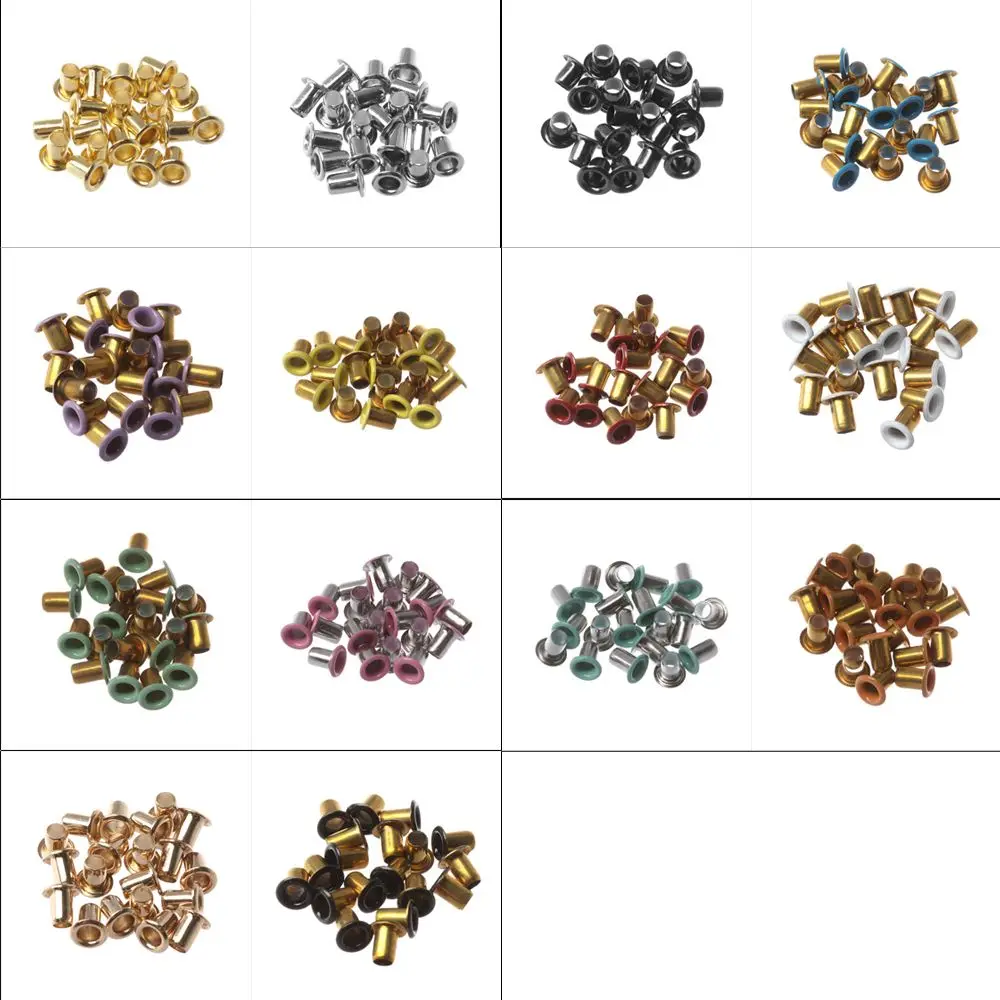 20 Stuks 1Mm/2.5Mm Mini Ultra Kleine Naai Accessoire Metalen Oogje Knopen Pop Tassen Accessoires Diy Poppen Gespen Riemgesp