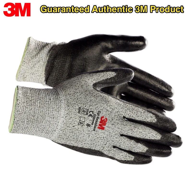

3M L2 Anti-Cut Gloves Safety Cut Proof Stab Resistant Wire Stainless Steel Wire Metal Mesh Butcher Cut-Resistant Safety Gloves