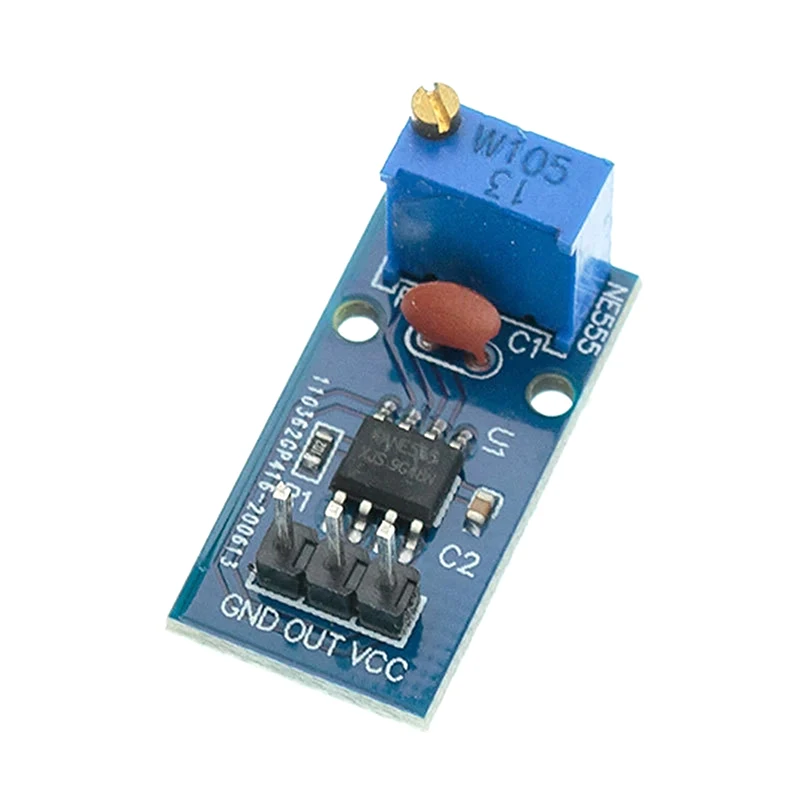 1PC Per Arduino Smart Car 5V-12V Modulo di Uscita a Canale Singolo NE555 Modulo Generatore di Impulsi di Frequenza di Resistnzione Regolabile