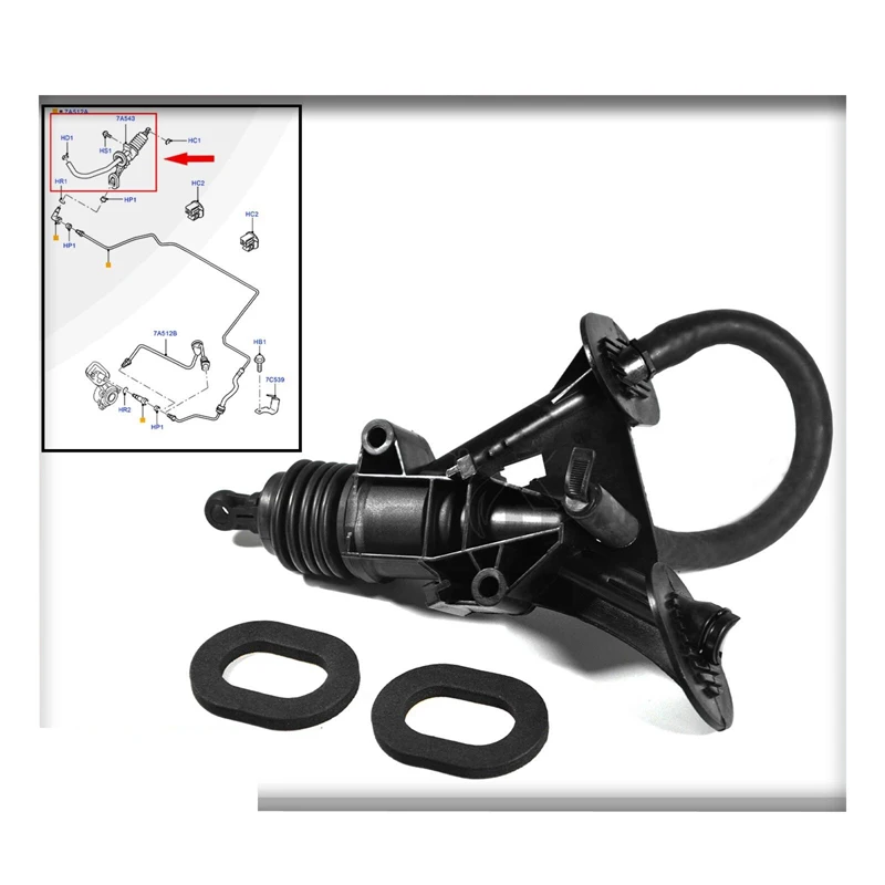 

FOR FORD TRANSIT MK7 2.2 2.4 FWD RWD CLUTCH MASTER CYLINDER 1528691 (2006-2014)