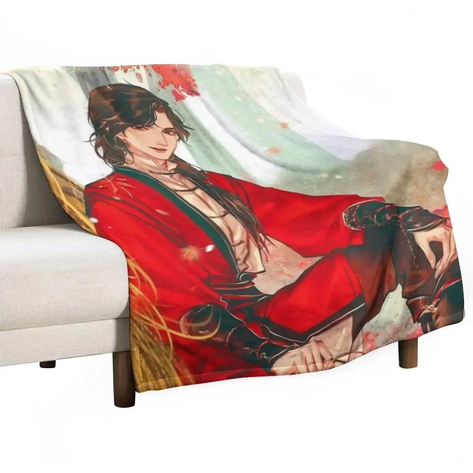 

Hua Cheng Throw Blanket Flannel blankets ands Luxury Designer Blankets