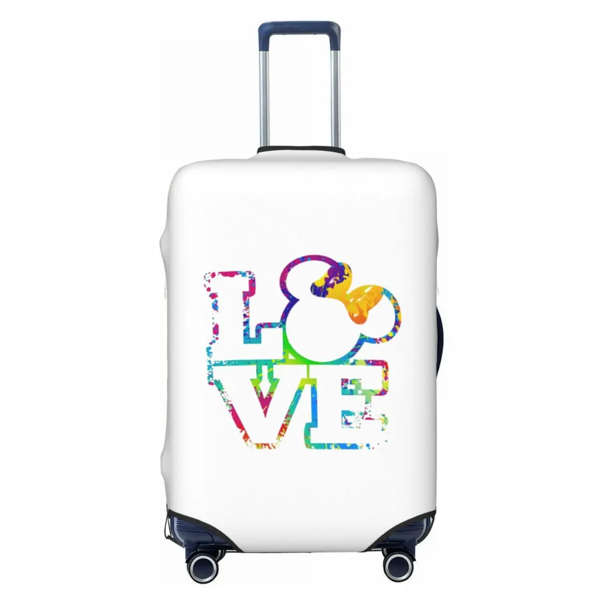 

Индивидуальные чехлы для чемоданов с Микки Маусом в стиле аниме, моющиеся, для путешествий