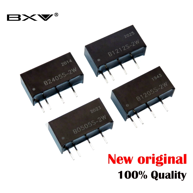 1W 2W Serie Vermogensmodule Omzetter B0505S-1W B1205S-1W B1212S-1W B1212S-1WR2 B2405S-1W B0505S-2W B1212S-2W B1205S-2W B2405S-2W