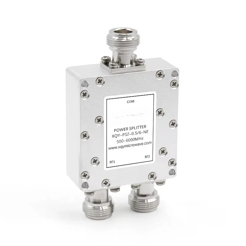 

500 to 6000MHz N-Type 6GHz Signal Test Combiner 2-Way RF Power Divider