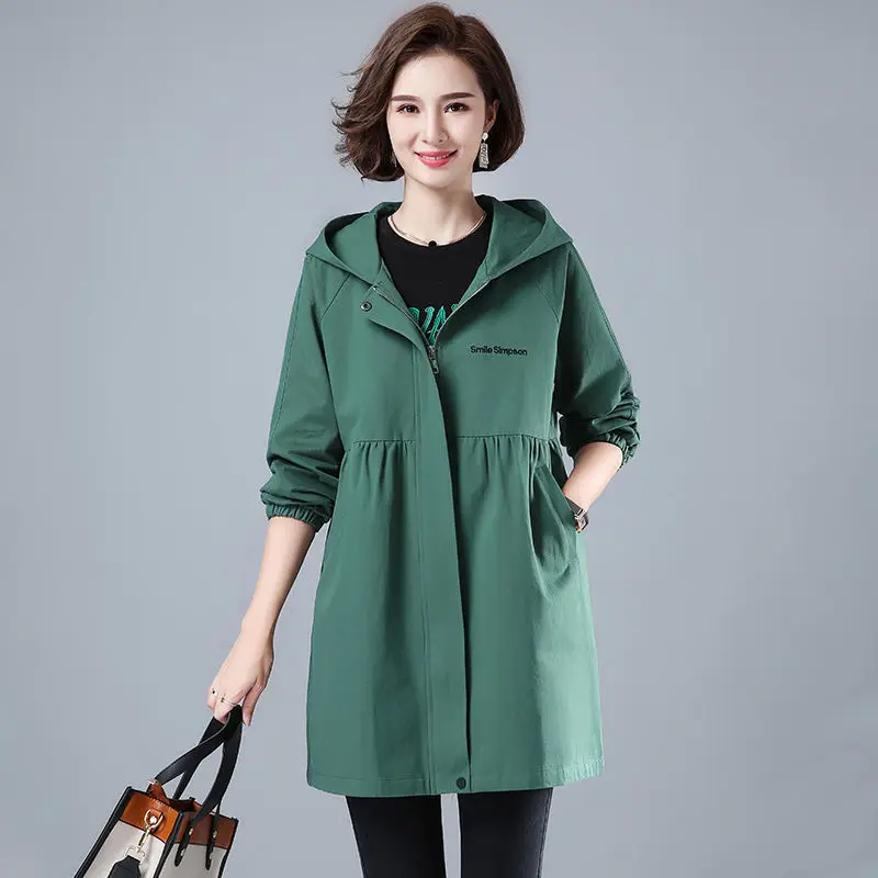 Women Windbreaker Nice Autumn Winter New NO Velvet thick Warm Parkas Coat Middle-aged Mother Winter Jacket  M-5XL Lining183