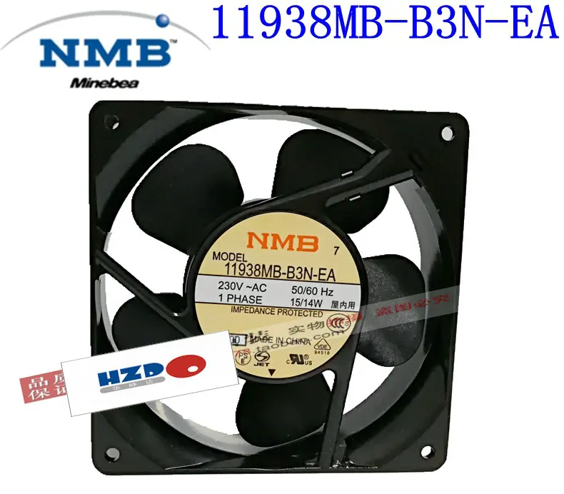 11938MB-B3N-EA  AC 230V 15/14w Cooling Fan 12038