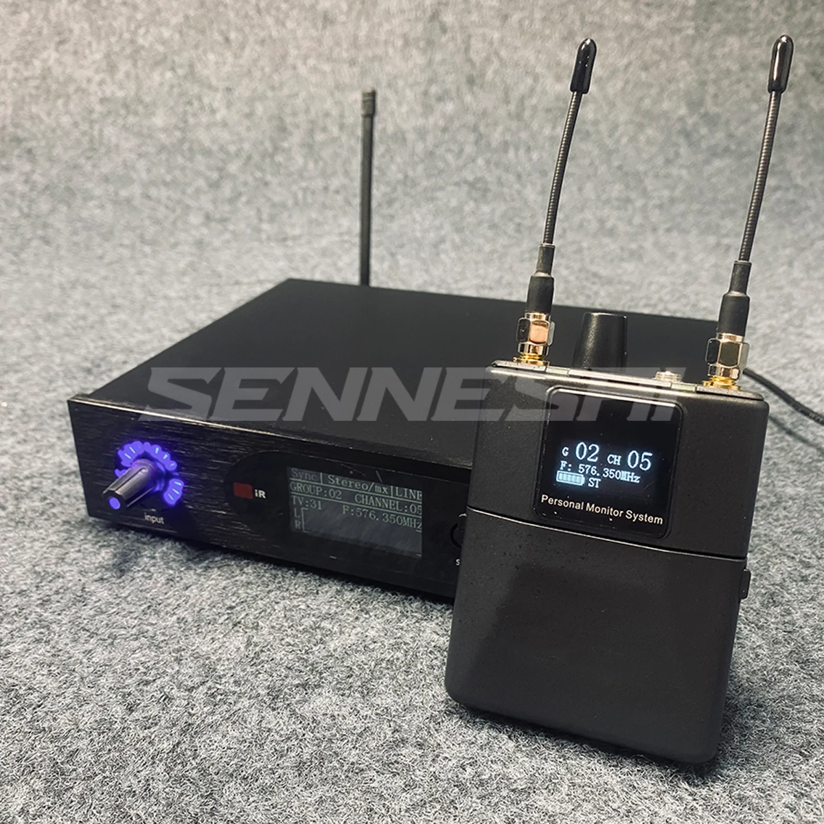 High Quality！PSM380 Stereo Wireless UHF In-Ear Audio Monitoring System，Available In Multiple Bands For Stage,Concert And Speech