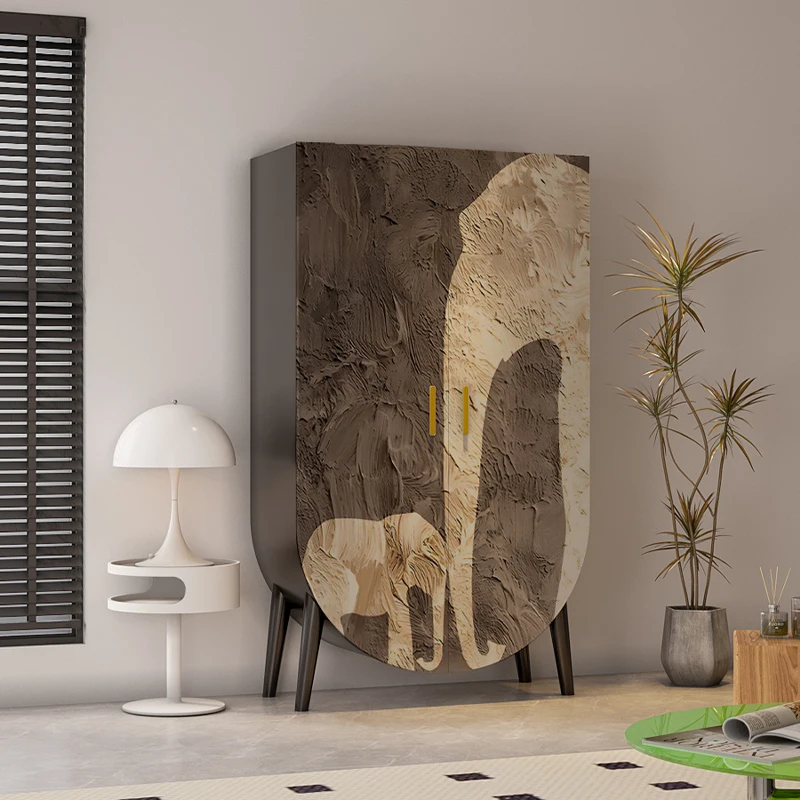 Porta moderna e semplice, armadio in legno massello per camera da letto, armadietto laterale per sala da pranzo, armadietto, armadietto per riporre il pavimento